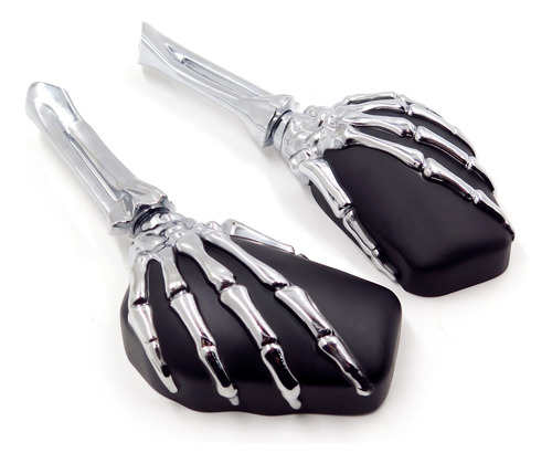 Espejos Retrovisores De Calavera Para Honda Cbr600rr