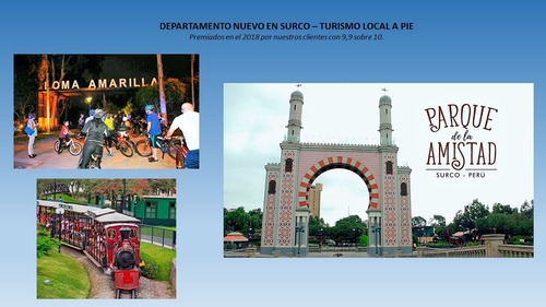Imagen 12 de 14 de Departamento En Surco, Nuevo Y Amoblado