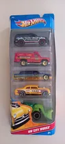 Comprar Autos A Escala - Hot Wheels - Hw City Works - Pack 5