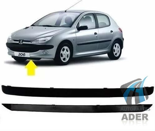 Spoiler Peugeot 206 Delantero