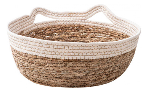 Cesta Para Cama De Gato Tejida A Mano Cama De Salón