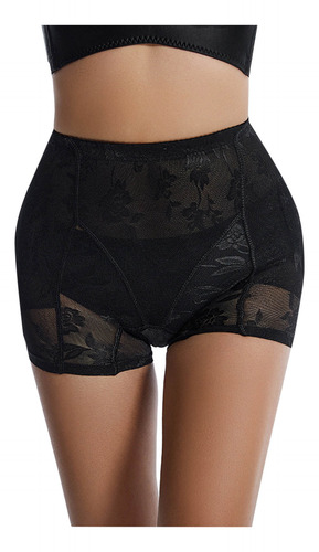 Calzoncillos Casuales De Encaje De Color Liso Para Mujer