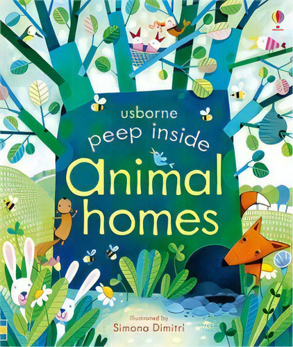 Animal Homes - Usborne Peep Inside, De Indefinido. Editorial Usborne Publishing En Inglés, 2015