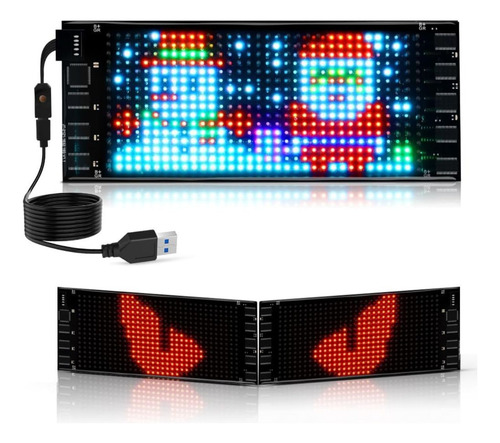 Letreiro Painel Digital Led Editavel App Loja Vitrine Carro