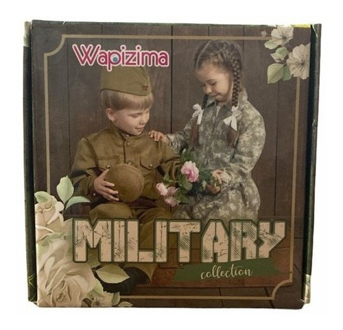 Wapizima Colección Acrílicos 4 Piezas Military