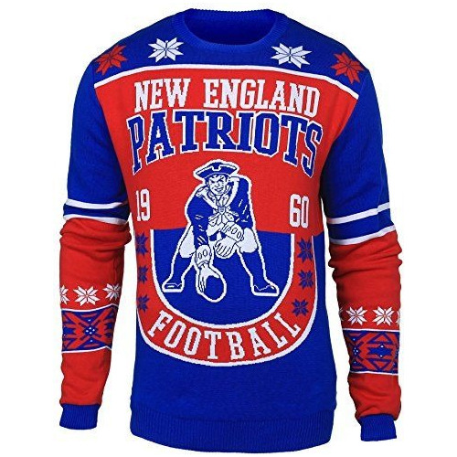 New England Patriots - Ugly Sweater - Talla L  - Nfl  