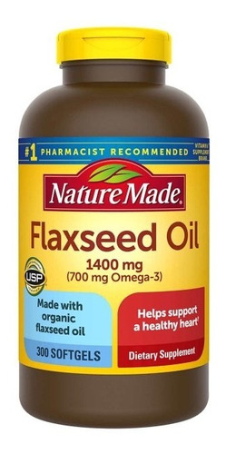 Flaxseed Oil 1400 Mg Omega 3 - Unidad a $633