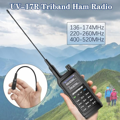 Baofeng Radio Uv-17r - Radioaficionado De Mano