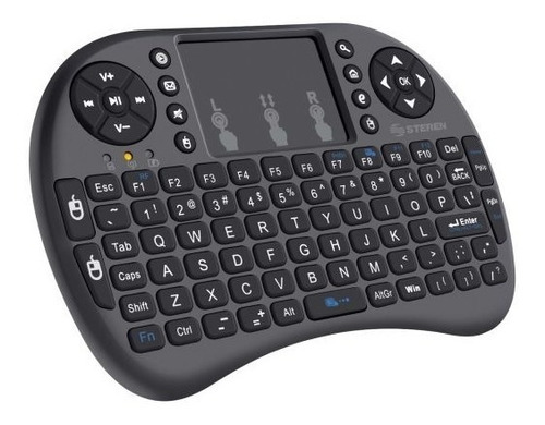 Mini Teclado Inalámbrico Airmouse Android Smart Tv Iluminado