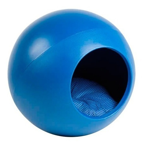 Cucha Bubble Chica Perro/gato 50cm Color A Elección Color Azul