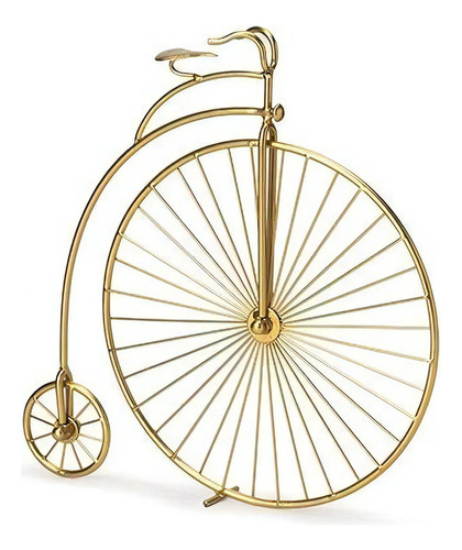 Escultura Bicicleta Em Metal 15219 Mart