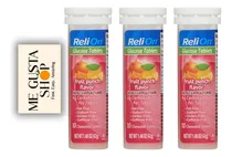 Comprar Tabletas De Glucosa Fruit Punch Flavor Relion Tablets, 10 Unidades Cada Paquete De 3 (30 En Total) Incluye Me Gustas Pe