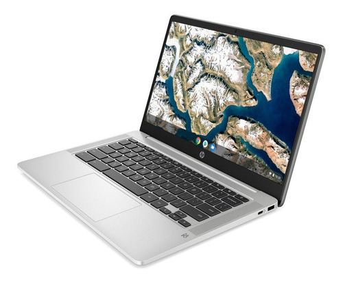 Imagen 3 de 5 de Laptop HP Chromebook 14A-NA0031WM mineral silver 14", Intel Pentium Silver N5000 4GB de RAM 64GB SSD, Intel UHD Graphics 605 1366x768px Google Chrome