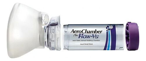 Aerocamara Adulto Aerochamber Plus Flowvu - Mascarilla Chica