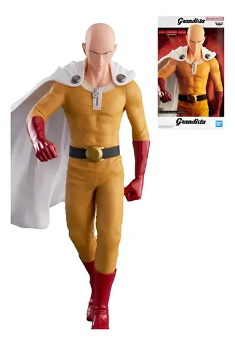 ONE PUNCH MAN ワンパンマン grandista サイタマ Figura Saitama One-Punch Man Grandista de 27 cm Bandai | Frete grátis