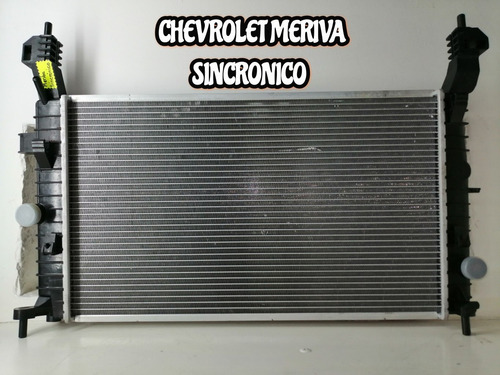 Radiador Chevrolet Meriva Motor 1.4-1.8 Sincrónico 