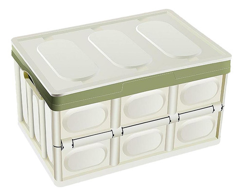 Contenedores De Plástico Plegable Caja De Ahorro Green_55l