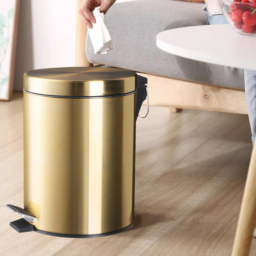 Cubo De Basura Con Pedal, Con Tapa Y Pedal, Cubo De Basura