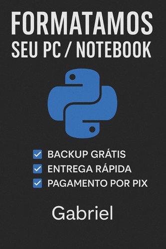 Formatação De Computadores/notebooks