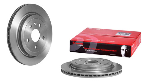 Discos Brembo Chevrolet Camaro Lt 2015 Trasero Par