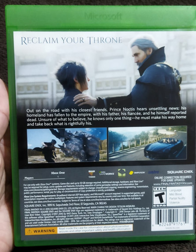 Final Fantasy Xv Xbox One Y Series X (Usado)