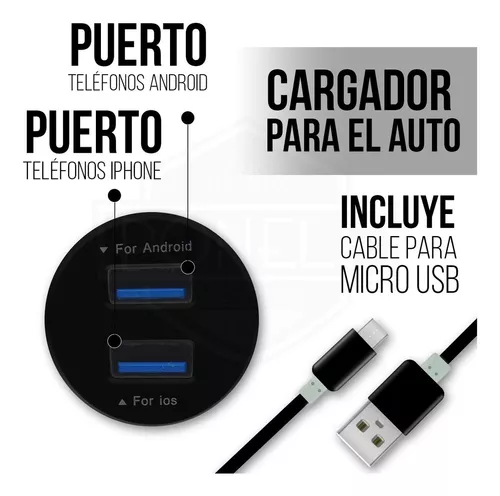 CARGADOR 3.1A ANDROID