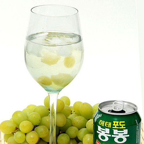 Kit 6x Refrigerante De Uva Com Pedaços De Uva Haitai 235ml