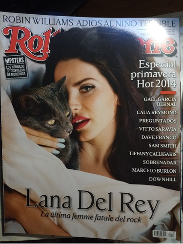 Lana Del Rey Revista Rolling Stone 2014 De Colección