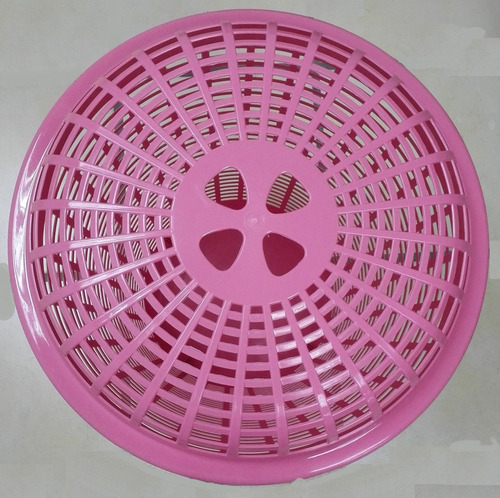 Imagen 6 de 8 de Cesta Plástica De Ropa (colores Brillantes)