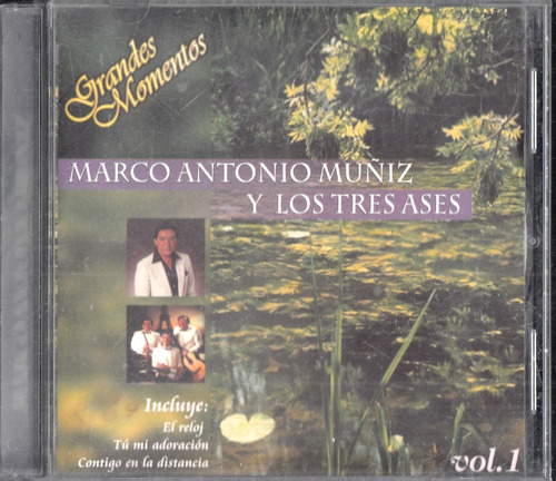 Marco Antonio Muñiz. Grandes.. Cd Original Usado. Qqa. Promo