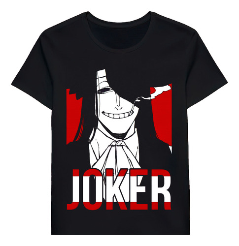 Remera Fire Force Joker Typography 219