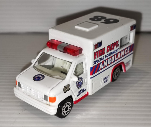 Realtoy Ford F Truck Fire Ambulance Dept First Aid