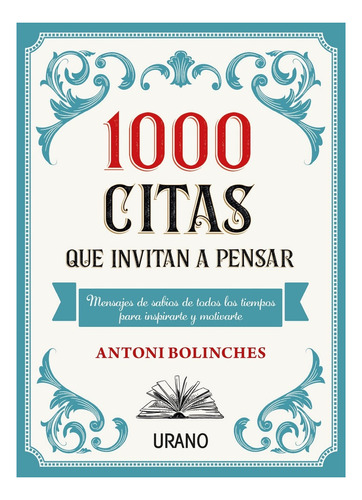 Libro 1000 Citas Que Invitan A Pensar