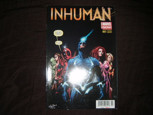 Comic Inhuman #7 Marvel Now! Marvel 75 Years Portada Variant