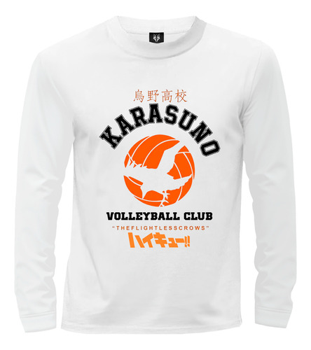 Camiseta Camibuzo Anime Haikyuu Club Karasuno