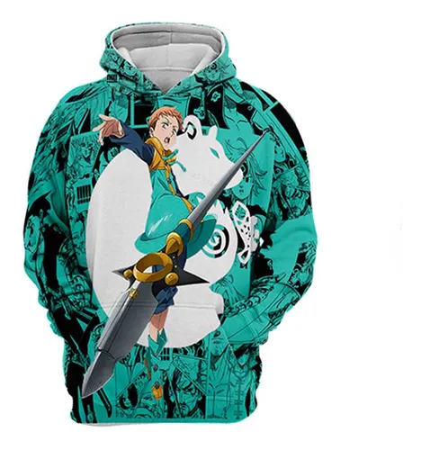 Moletom do king nanatsu no taizai sales