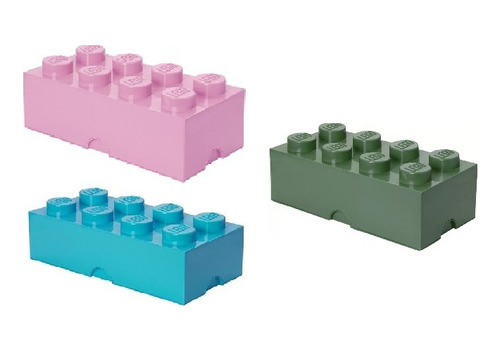  Combo De Bloque Apilables Para Armar Con Cajones Lego