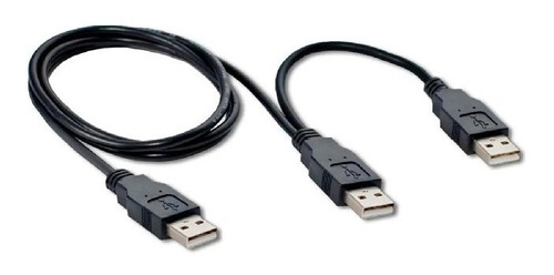 Imagen 1 de 1 de Puntotecno - Cable Usb A 2 Usb Para Case