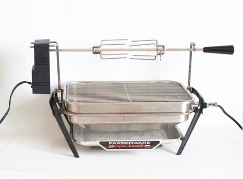 Parrillera Eléctrica Y Asador Broil Grill Faberware