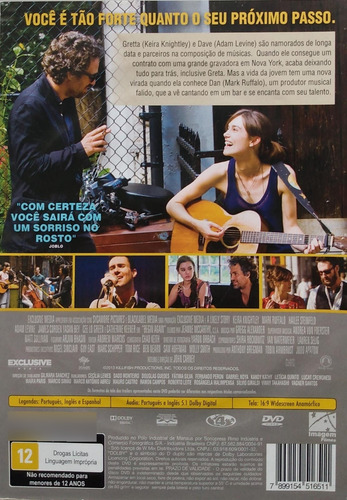 Mesmo Se Nada Der Certo Dvd Adam Levine Mark Ruffalo Keira (Usado)