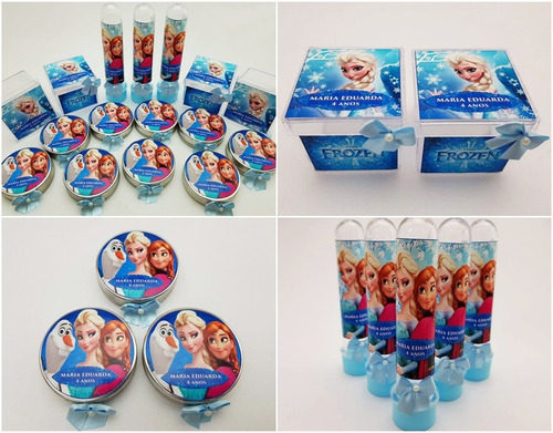 Tema Frozen 30 Unidades Econômico