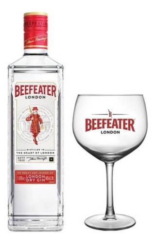 Gin Beefeater London Dry 700 Ml + Copa Regalo - Gobar®