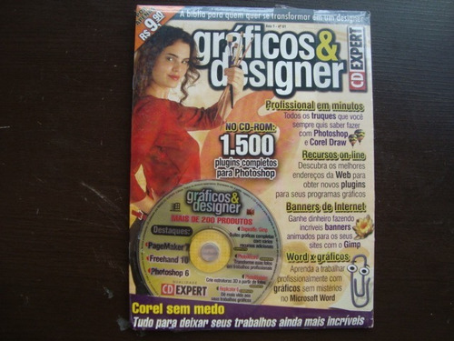 Revista Graficos E Designer - Cd Expert - Ano 1 N. 1