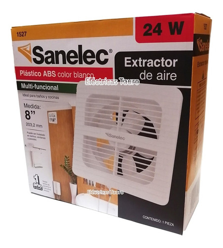 Ventilador Extractor De Aire P/baño/ Cocina Silencioso