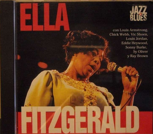 Ella Fitzgerald - Maestros Del Jazz & Blues - Cd - Origina 