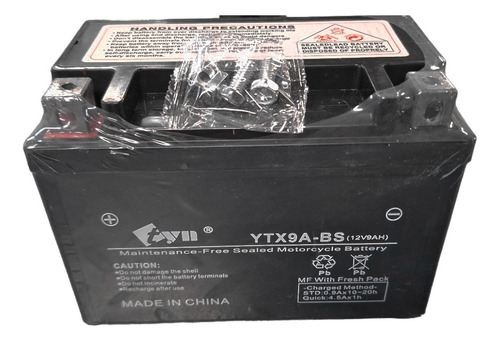 Bateria Moto Ytx9a 151x86x107