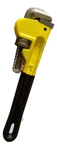 Llave De Tubo O Expansión 8 Pulgadas Amarillo Negro