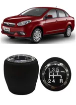 Comprar Manopla Bola De Câmbio 5 Marchas Preto Alavanca Grand Siena