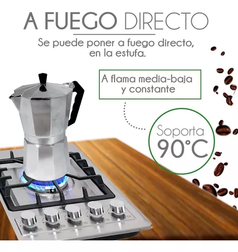 Ele-Gate - CAFETERA ITALIANA CON FILTRO MANUAL 150ML