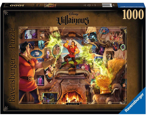 Rompecabezas Ravensburger Disney Villainous Gaston 1000 Piezas 14+